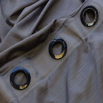 پرده حریر بافتدار طوسی تیره - Image 2