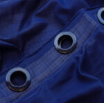 پرده حریر بافتدار سرمه‌ای - Image 2